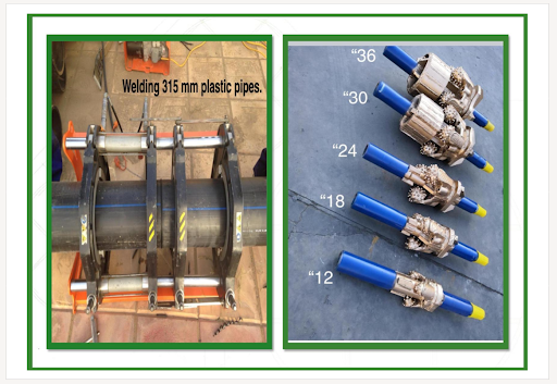 رؤوس التوسيع الصخرية Rock Reamers 42"